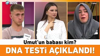 Umut'un babası kim? DNA testi canlı yayında açıklandı