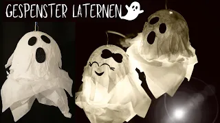 Gespenster Laterne Basteln – DIY Halloween Laterne