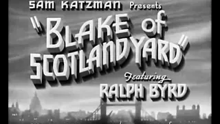 Crime Sci-Fi  Movie - Blake of Scotland Yard (1937)