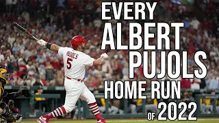 Every Albert Pujols Home Run of 2022 (Regular Season)