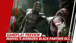 New Black Panther Gameplay from Marvel's Avengers' Wakanda DLC