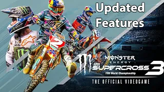 Monster Energy Supercross 3 Updated Features