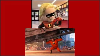McDonald's The Incredibles Commercials Side By Side Comparison