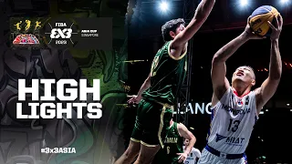 Mongolia vs Australia | Men | Final Game Highlights | FIBA 3x3 Asia Cup 2023