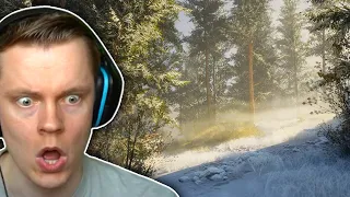 Hunting Bigfoot in a HYPER REALISTIC Winter Forest - Bigfoot NEW UPDATE