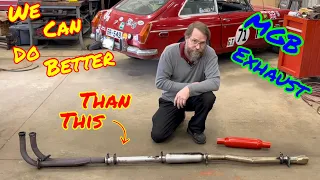 We build an exhaust system for the 1970 MGBGT