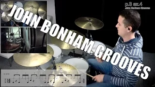 Top 5 John Bonham Grooves - Daily Drum Lesson