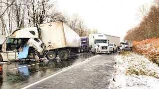 TOTAL IDIOTS AT WORK ! Cars VS Truck Crash ! Fails of the Week Compilation