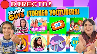 ¡GRAN TORNEO DE STUMBLE GUYS CON AMIGOS YOUTUBERS!