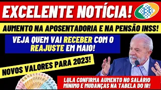 💸 ATENÇÃO! VEJA QUEM VAI RECEBER APOSENTADORIA/PENSÃO COM REAJUSTE EM MAIO – NOVOS VALORES!