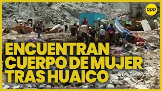 Arequipa: Encuentran cuerpo de mujer fallecida por huaicos