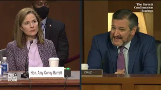 WATCH: Sen. Ted Cruz questions Supreme Court nominee Amy Coney Barrett