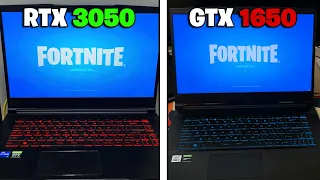 RTX 3050 vs. GTX 1650... (Laptop)