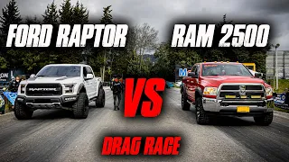 RAPTOR VS RAM 2500 Batalla de Bestias!!!