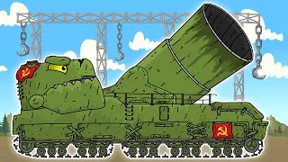 Large Caliber USSR - Cartoons about tanks