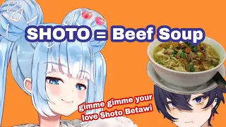 SHOTO just realized that his name means BEEF SOUP (Kobo Kanaeru Clip)