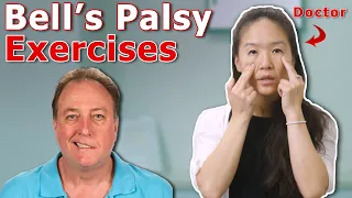 Easy Exercises For Bell's Palsy Face Facial Paralysis | Unable to Smile | Physical Therapy