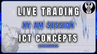 ⚡ ICT Silver Bullet Live Trading !  ICT CONCEPTS ⚡