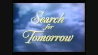 Search for Tomorrow Opening titles 1951-1986