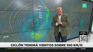 Lo que sabemos del ciclón que llegará a Chile: Tendrá vientos sobre los 100 KM/H