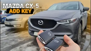 Чип Ключ Мазда СХ-5 2021 сделать дубликат автоключа зажигания карту. Mazda CX-5 Add key СХ5 CX5