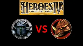 Heroes of Might and Magic 4 - Dzikie Zębacze vs Mroczni Czempioni