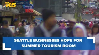 Seattle businesses hope to see tourism boom this summer