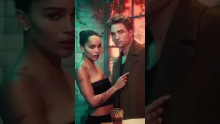 Zoë Kravitz and Robert Pattinson x Entertainment Weekly🔥#robertpattinson #zoekampoz #batman #shorts