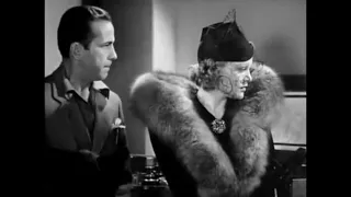 Humphrey Bogart an unusual love scene from Stand In (1937)