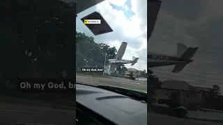 Plane Crash-Lands on Orlando Intersection