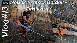 Vlog #13 Neuen Freischneider testen - totaler Fehlkauf?? Stihl FS 490 C-EM K Sägeblatt