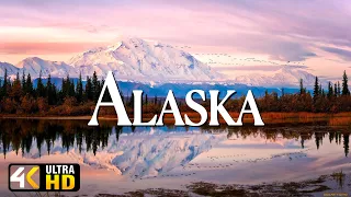 ALASKA IN 8K 60p HDR - Scenic Relaxation Film With Calming Music | (Dolby Vision)