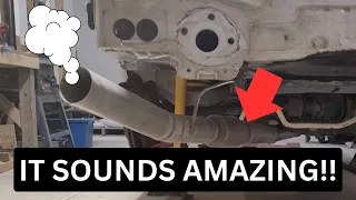 THE BEST SOUNDING BMW EXHAUST! - Custom single 3" E46 330CI