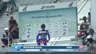 Kevin Bickner 135m LGP Hakuba 2016 Amazing!