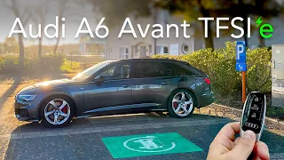 Audi A6 TFSI e: 367 hp plug-in hybrid!