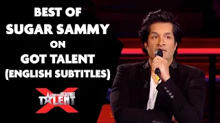 Best of Sugar Sammy on France's Got Talent (with english subtitles)