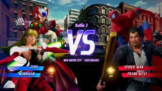 Marvel vs Capcom Infinite (PS4) -- First Arcade Run - Zero/Morrigan - Hard Difficulty