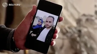 Gaza man mourns fiancée killed in Israeli strikes