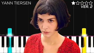 Amélie - Comptine d’un autre été - Yann Tiersen | EASY Piano Tutorial