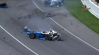 Biggest Indycar Oval Crashes (Part 1)