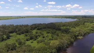 Vídeo com imagens aéreas da Estacão Ecológica de Taiamã.