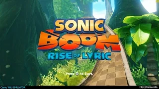 Cemu WiiU Emulator - Sonic Boom: Rise of Lyric Ingame (Cemu v1.5.2)