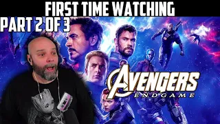 DC fans  First Time Watching Marvel! - Avengers: Endgame - Movie Reaction - Part 2/3