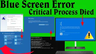 How to Windows Blue Screen Error Solutions: Critical Process Died Fix | Windows 10 & 11: First Stage