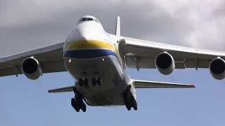 Antonov An-124-100M-150 - Takeoff & Landing