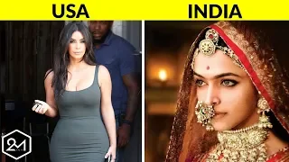 Concept of Female Beauty in 10 Different Countries!