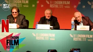 Robert De Niro, Al Pacino & Martin Scorsese - The Irishman Press Conference in Full