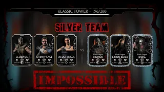 Classic Tower Fatal Battle 196 Destroyed By Silver Team No Tower Equipment!