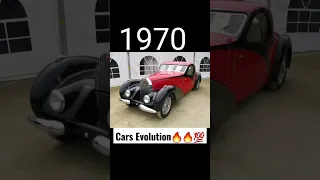 Evolution of Bugatti (1910 - 2022) Cars Transformation #shorts #bugatti #car