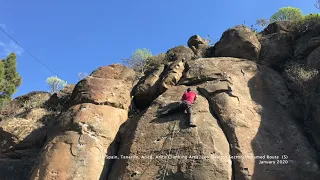 Rock Climbing in Tenerife. Arico Unnamed Route (5)